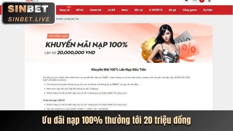 Ưu đãi và khuyến mãi Game Bắn Cá sin88 nổ hũ